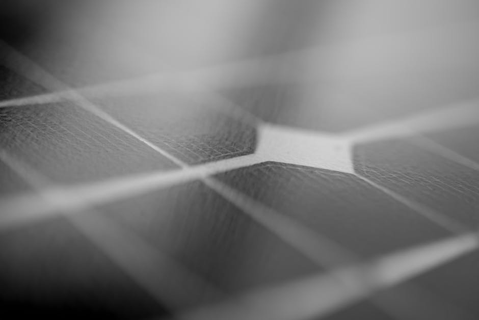 Close-up of solar panel glass surface - regular cleaning with Simple Green removes dust and improves output